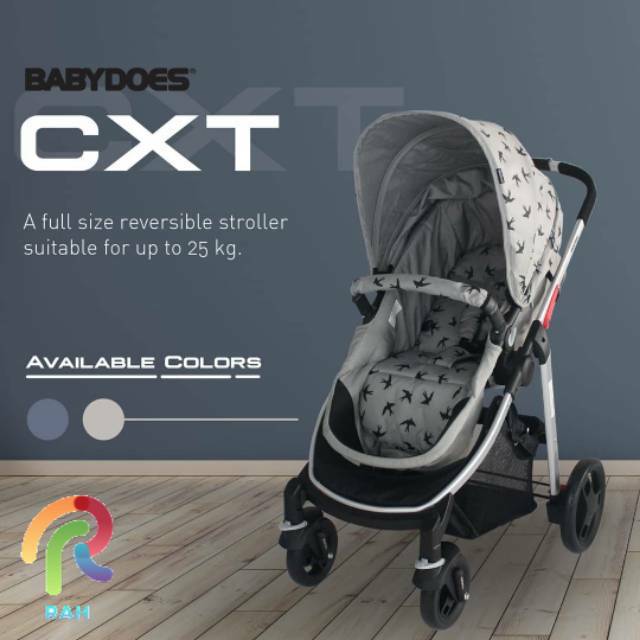 Stroller hadap ibu kereta dorong bayi Babydoes GB 200E CXT