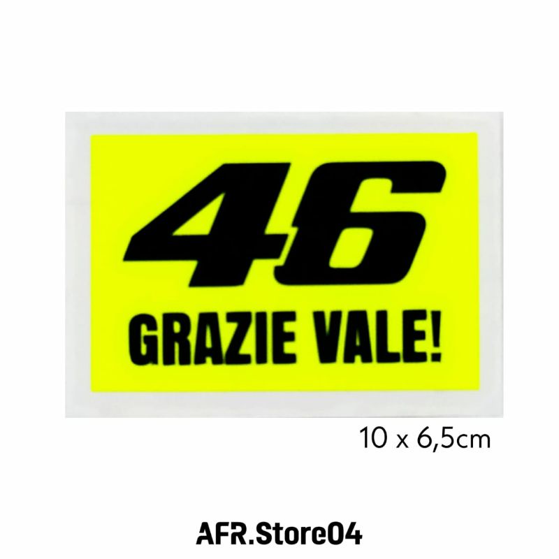 Stiker Sticker 46 Grazie Vale Rossi