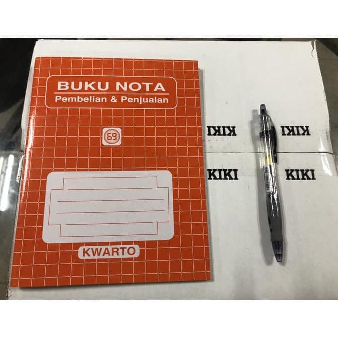 

Buku Nota Pembelian & Penjualan Kuarto