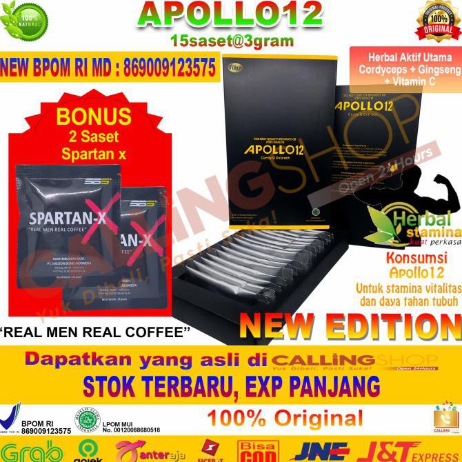 Obat Stamina Obat Herbal Apollo-12 Apollo12 - Bonus 2spartanx