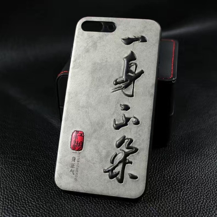 FELWINSHOP Casing iphone 12, 12 PRO motif huruf kanji
