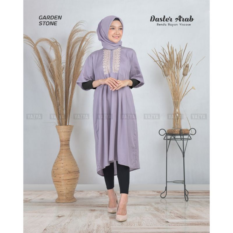 Daster Arab Renda Rayon Viscose