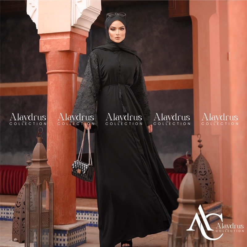 New Abaya Dress Maxi Arab Saudi Bordir Zephy Turki Umroh Dubai Turkey By AlaydrusCollection 448