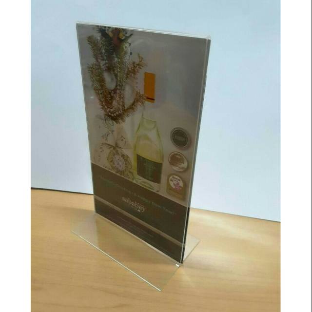 

TENTCARD MENU Ukuran 10x15cm (2mm bening)