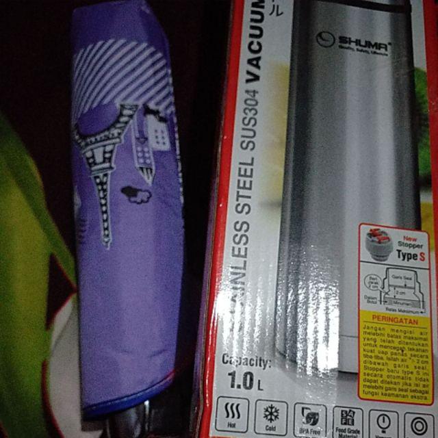 Nagoya Payung Lipat 4 Mangkok Motif Paris