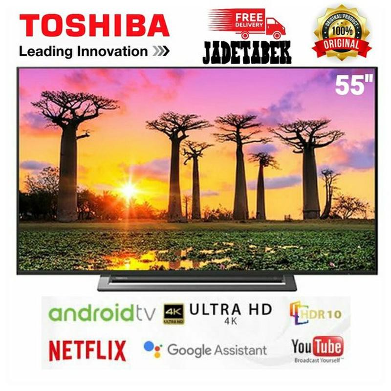 TOSHIBA LED SMART TV 55U7950 ANDROID TV 55 INCH UHD 4K - NEW