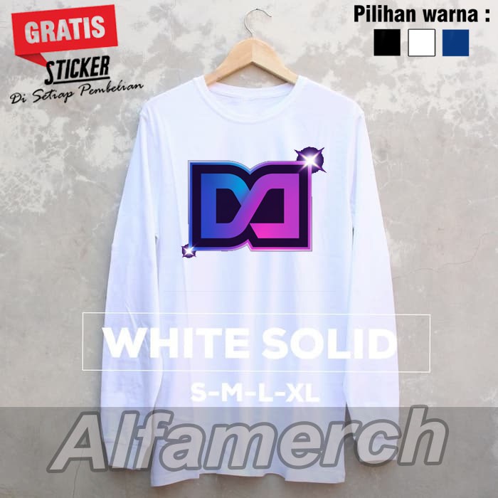 Baju Kaos Lengan Panjang Deandra Aditya Free Fire Simple Keren New Design