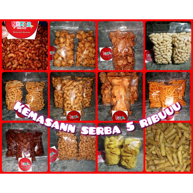 

SNACK SERBA 5000 / CEMILAN KEKINIAN / MAKANAN RINGAN #NgemilMurah #DiRumahAja