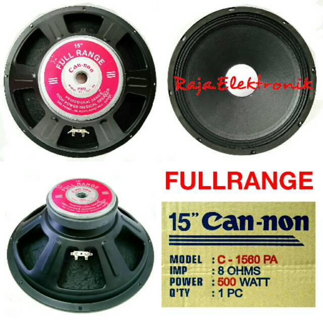 Speaker Cannon 15\