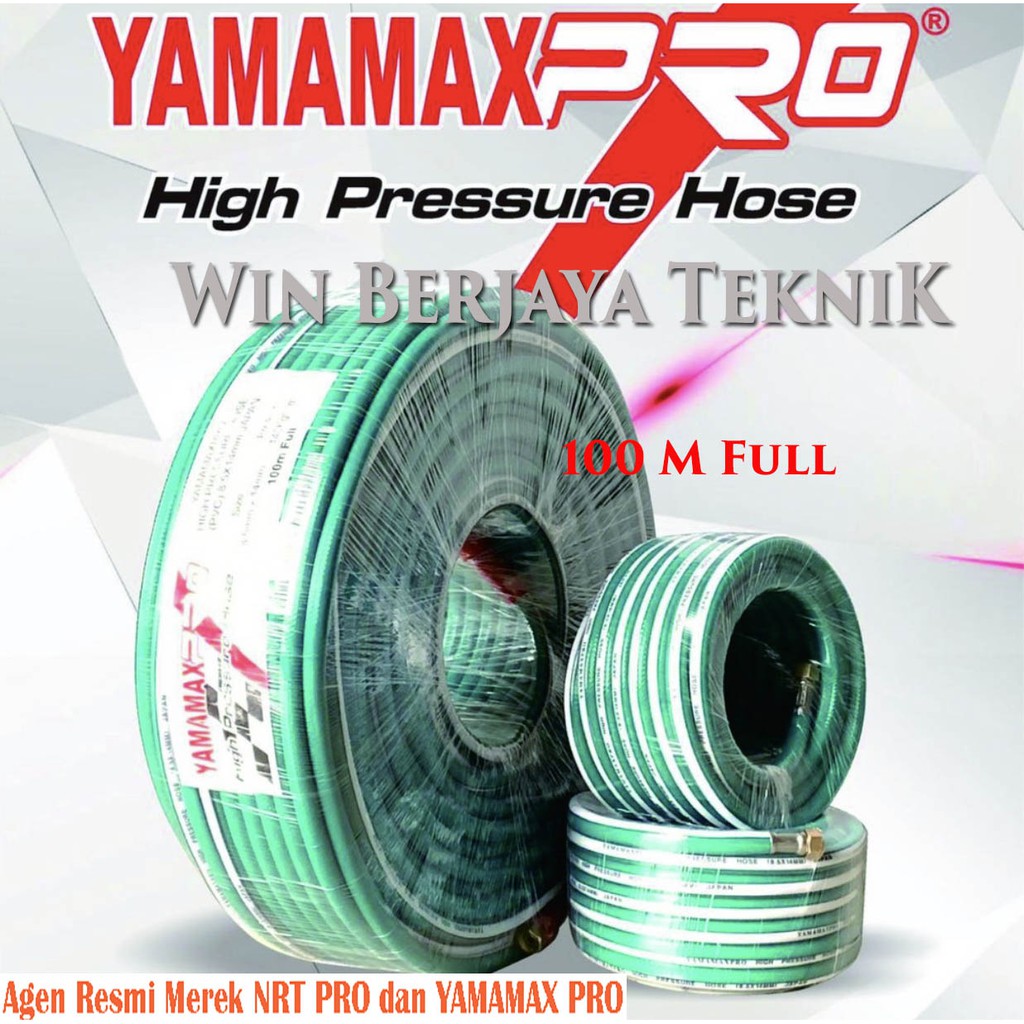 YAMAMAX PRO Selang Kompresor 100M / Selang Steam 100Meter / Selang Angin Kompresor 100 Meter 40 Ba
