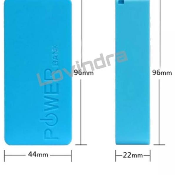 MX.27Jn22g - Power Bank KIT DIY 2 slot baterai Powerbank  2x18650 Battery