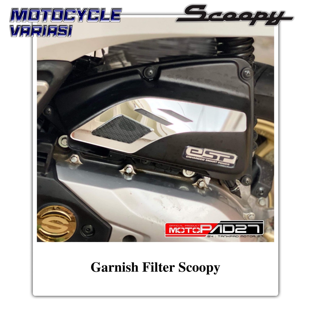 Garnish Filter Scoopy Garnis Cover Filter Scoopy