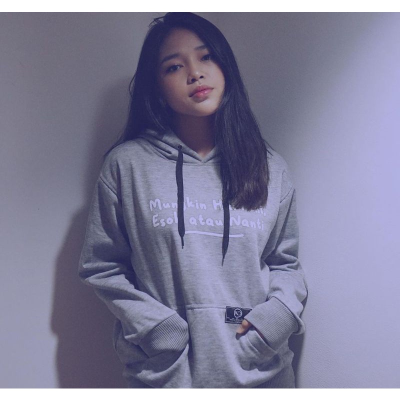 JAKET SWEATER HOODIE ANNETH MHIEAN ABU