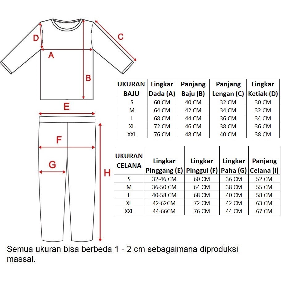 Hanamichi AVIL.PP Baju Tidur Anak Lengan Panjang