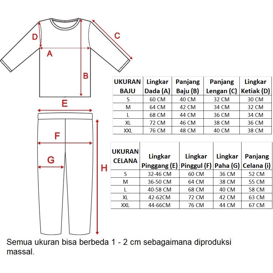 Hanamichi CANY.PP Piyama Anak Lengan Panjang