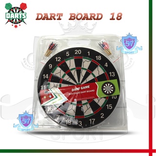 Dart Game Besar 18 Inch / Papan Dart Board Game