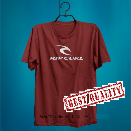 Kaos Oblong Premium Cotton Combed 30s Motif Rip Curl