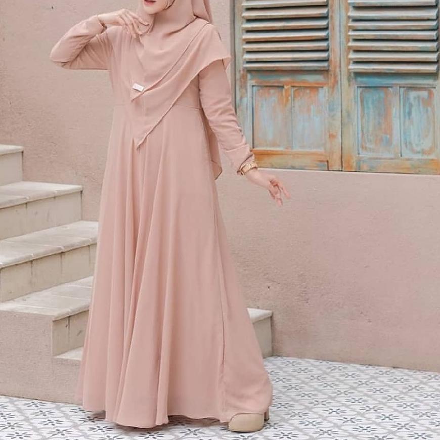 ✫ GAMIS MAYRA SYARI + KHIMAR | Size 5L XXXL XXL XL L M S | SYARI JUMBO #PART1 ✬