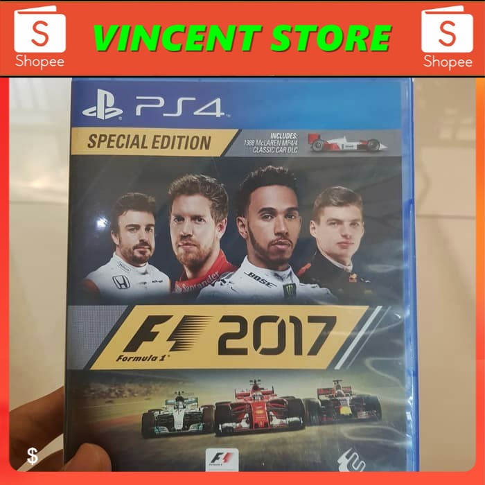 PRODUK ORIGINAL  bd PS4 kaset game F1 2017 / FORMULA 1 2017 / FORMULA1 2017