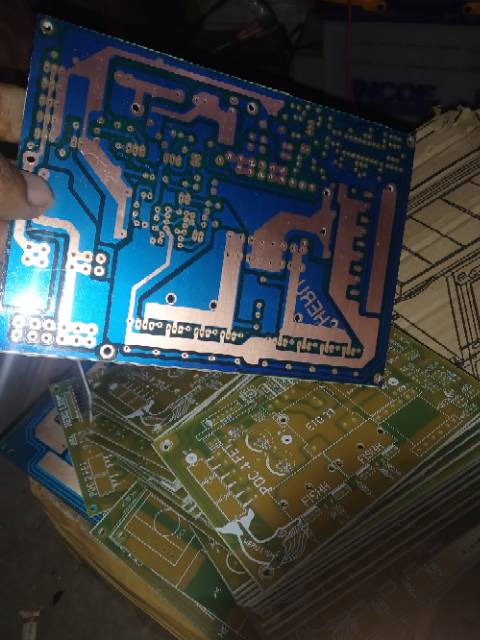 Pcb strum pdc 8fet  bahan fiber fr4