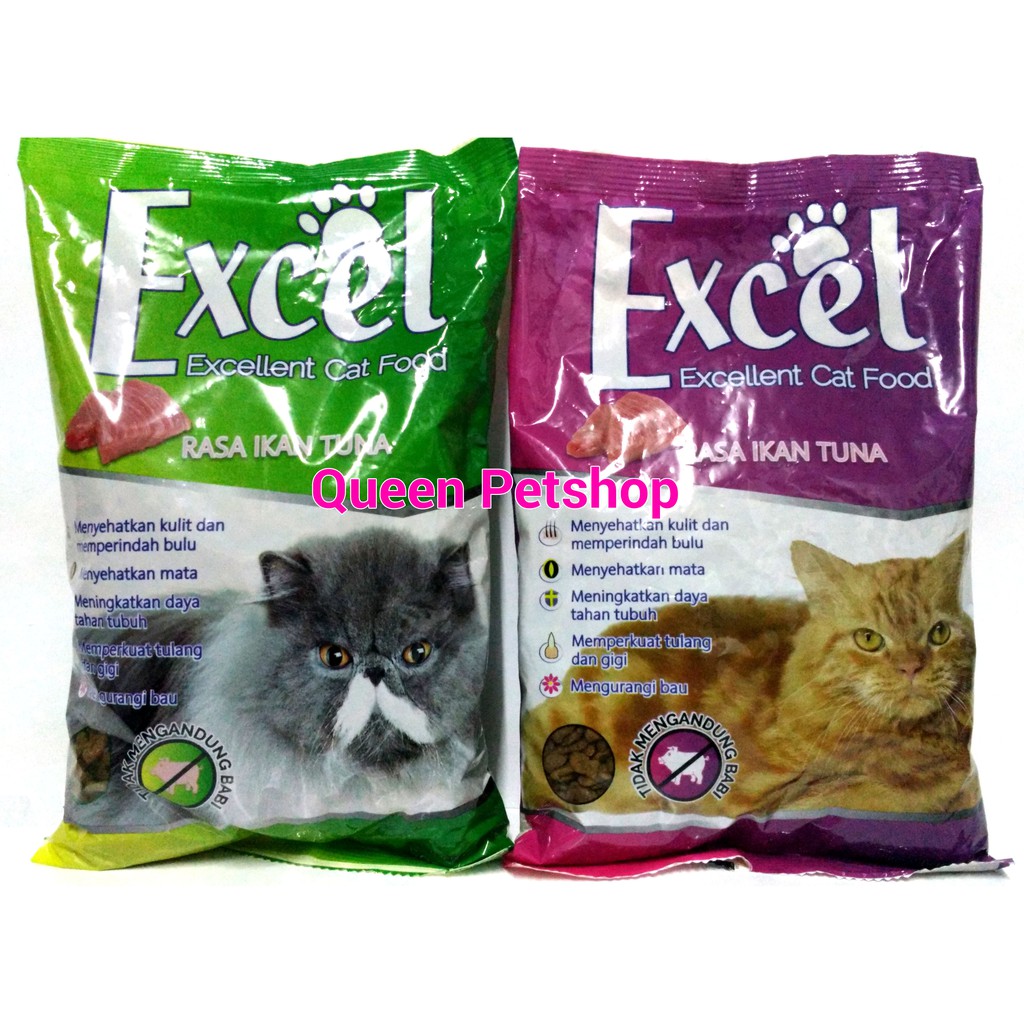 Jual Makanan kucing EXCEL Tuna freshpack 500gr - EXCEL Cat food tuna