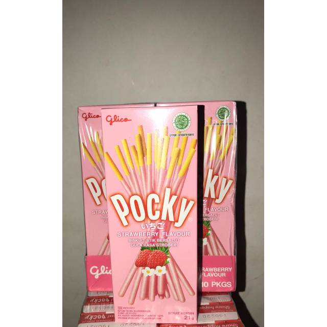 

Pocky strawbery & coklat 22gr