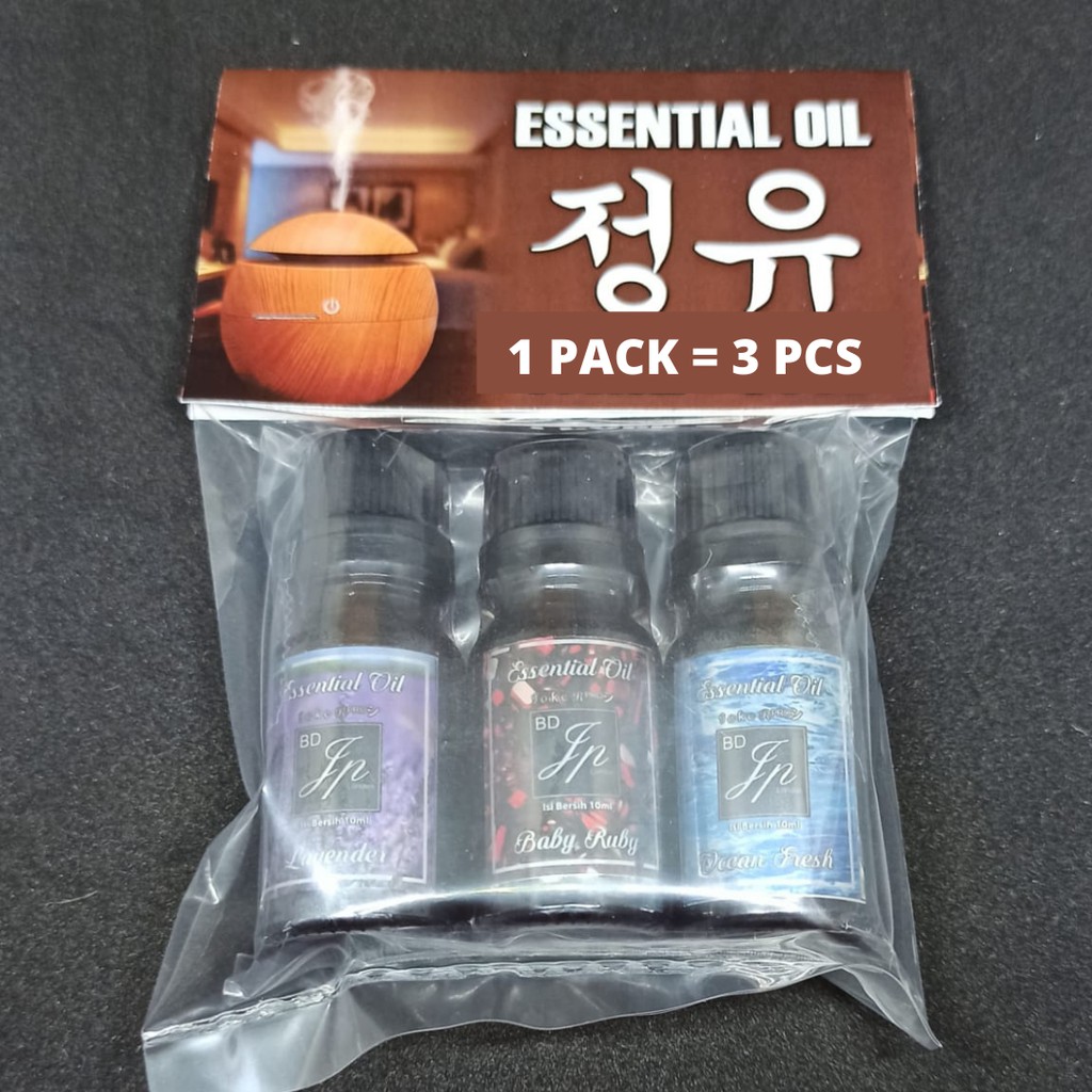 MINYAK ESENSIAL OIL BUDGET 10ML AROMATERAPI  HUMIDIFIER DIFFUSER