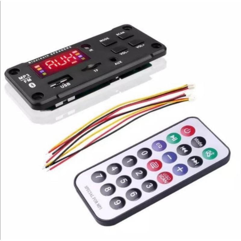 Audio HIFI Bluetooth USB SD MP3 Player Remote Control Car Kit Modul