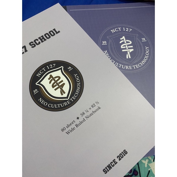 (booked) note book set back to school kit nct 127 b2s notebook