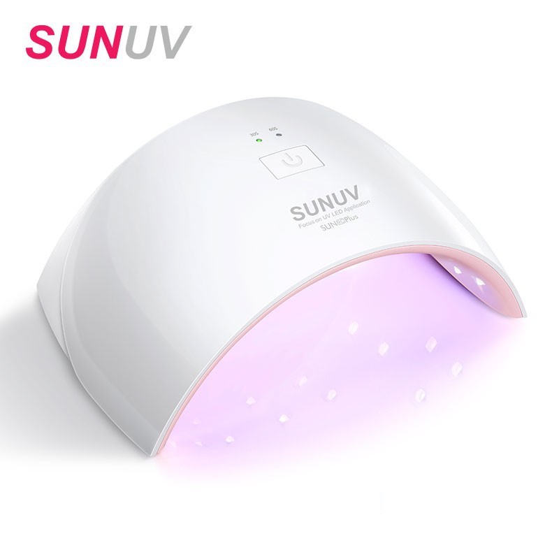 

SUNUV Lampu kuku SUN9C /9CPLUS Nail Lamp with Motion Activated for Gel Based Polish