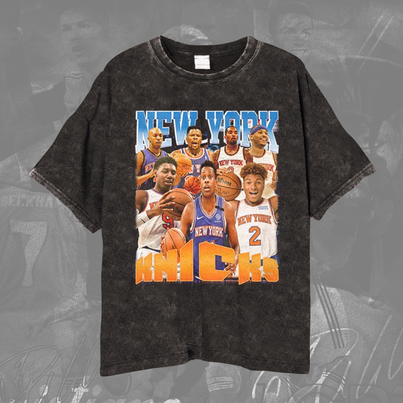 NBA Players Of New York Knicks T-shirt/Kaos Basket Ball New York Knicks Unisex