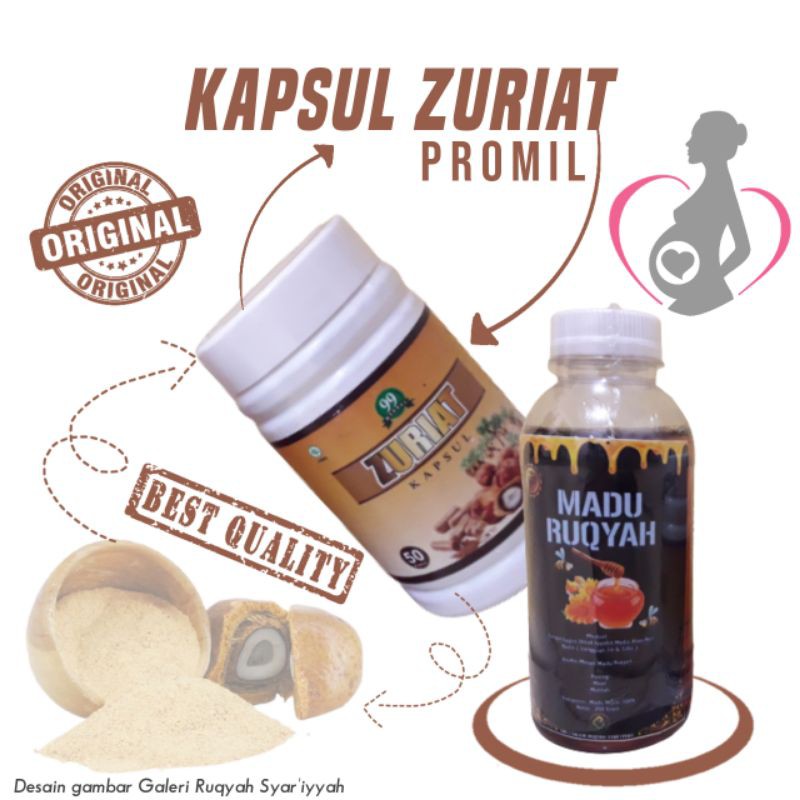 

PROMIL | KAPSUL ZURIAT PLUS MADU RUQYAH | MENYUBURKAN PRIA DAN WANITA