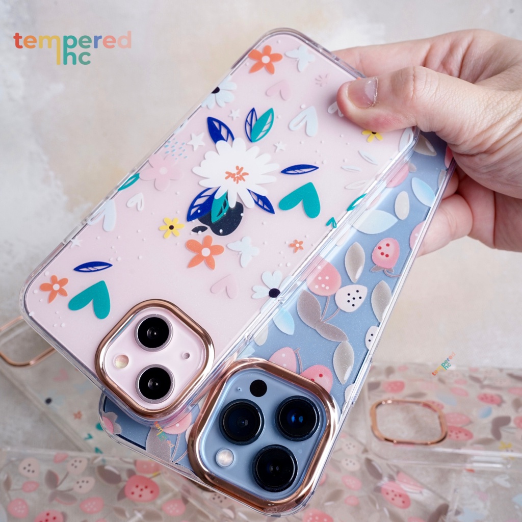 NEW !! WILDFLOWER PinkBerry Series Case Iphone ( Iphone x - 13 pro max Ready )