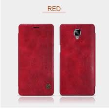 ONE PLUS 3 NILLKIN QIN LEATHER CASE ORIGINAL