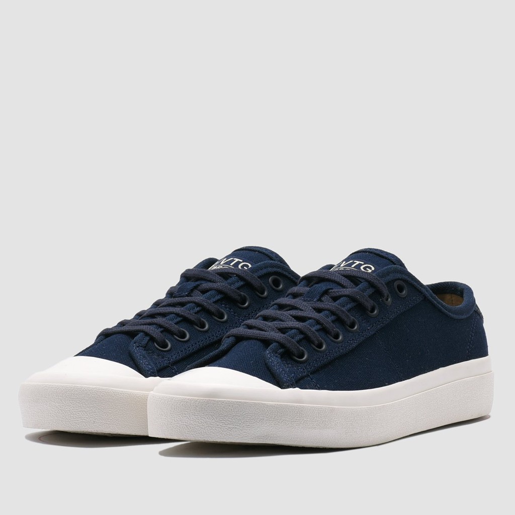 Sepatu Brodo Vintage V2 Low (Mocha/Navy/Fullblack/Teracota/Natural White/Black White/Camel/Olive)-Navy