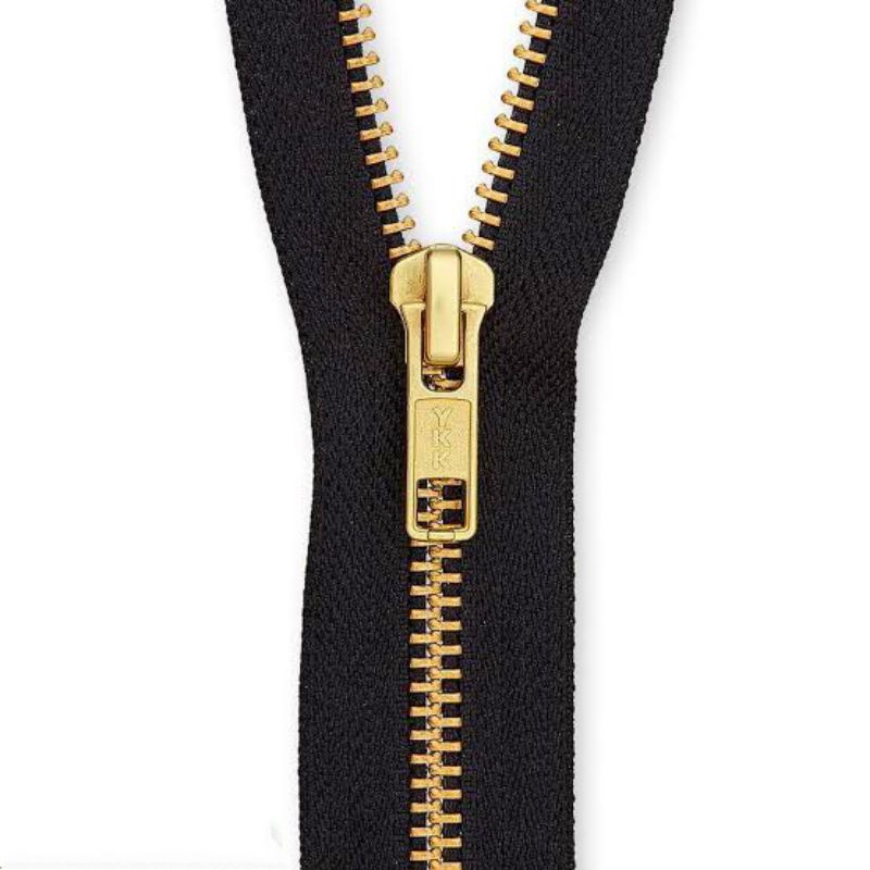 Kepala Seleting YKK 05 DA Metal Gold Head Zipper YKK Slider Gigi Besi 05 Emas