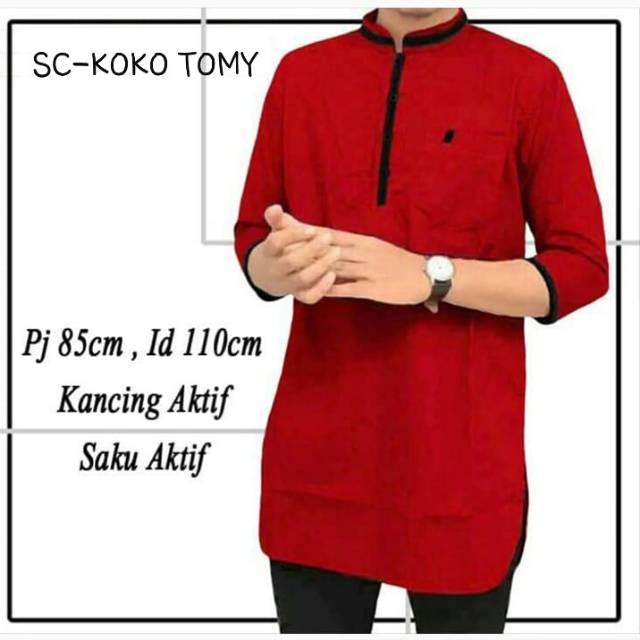Koko Tomy merah