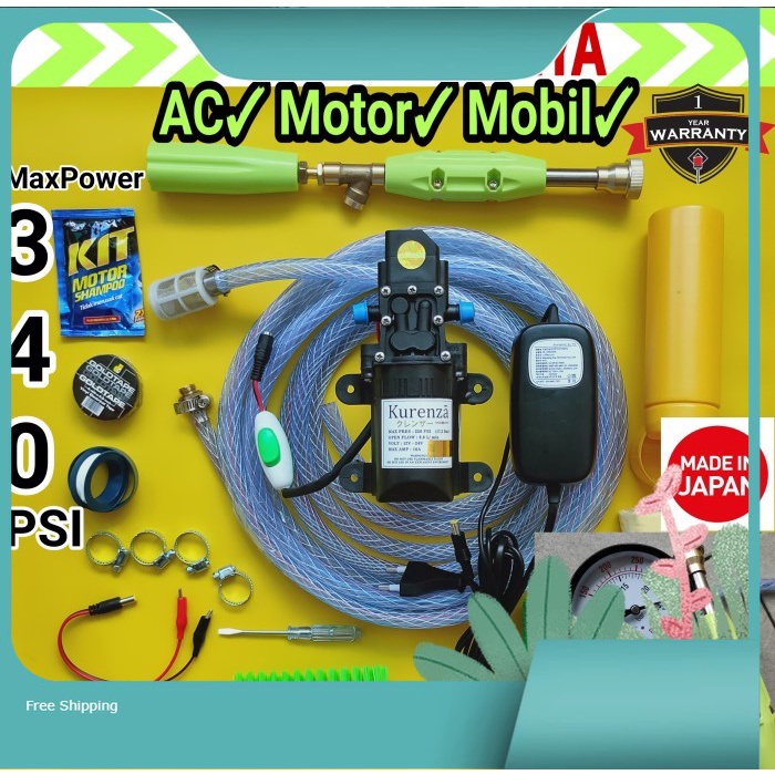 Alat Mesin Cuci Motor Mobil Ac Hemat Listrik X