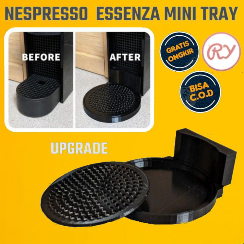 Nespresso Essenza Mini Tray Upgrade Untuk Gelas Besar