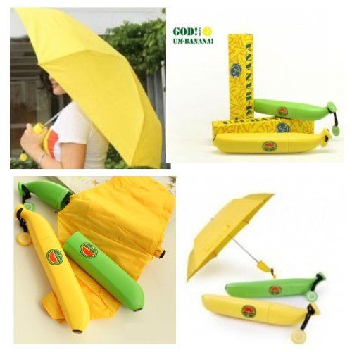 Payung Pisang Model Banana Umbrella Unik OMHAAIYL 111