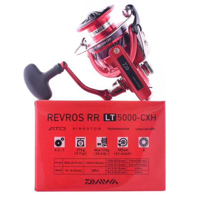 Reel Spinning Daiwa Revros Rr Lt 5000 Cxh - Indonesiamemancing