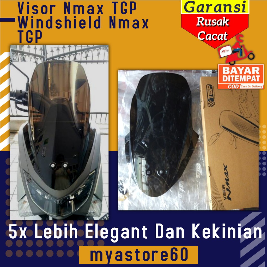 Visor Nmax TGP Windshield Winsil Nmax TGP Pelindung Angin Yamaha Nmax TGP