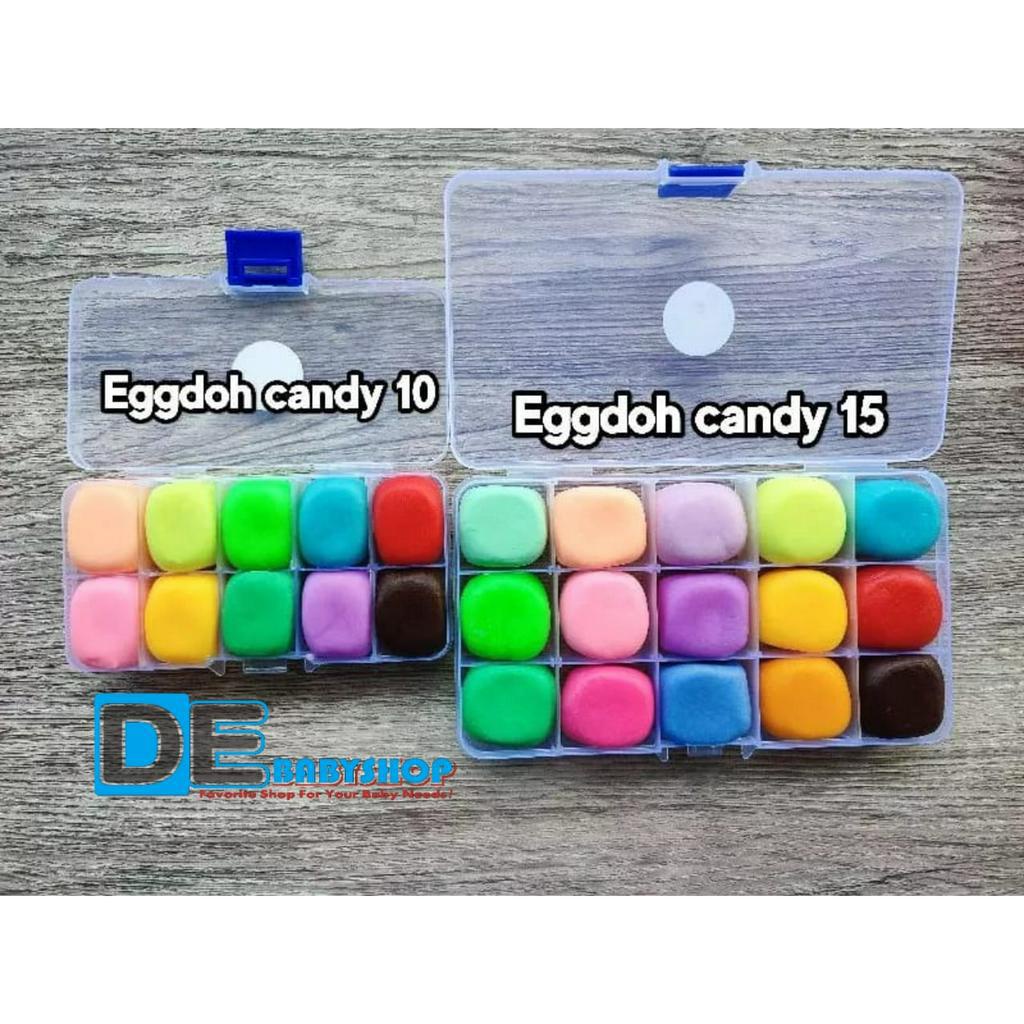 New eggdoh candy isi 10 / isi 15/ playdoh / playdough / fundoh