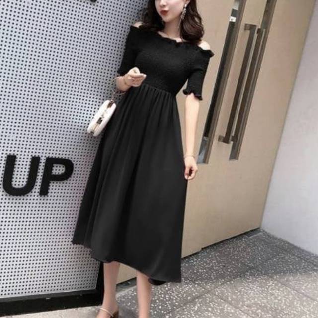 Dress sabrina party.