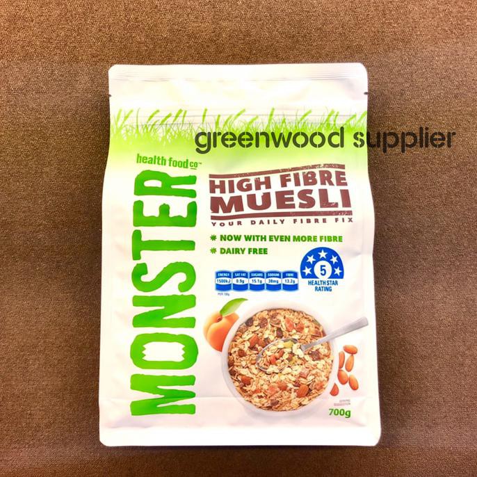 

Monster High Fiber - Monster Muesli - Healthy Food Import