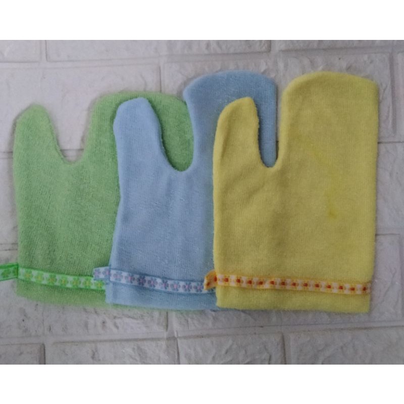 waslap bayi kain handuk lembut isi 3 pcs