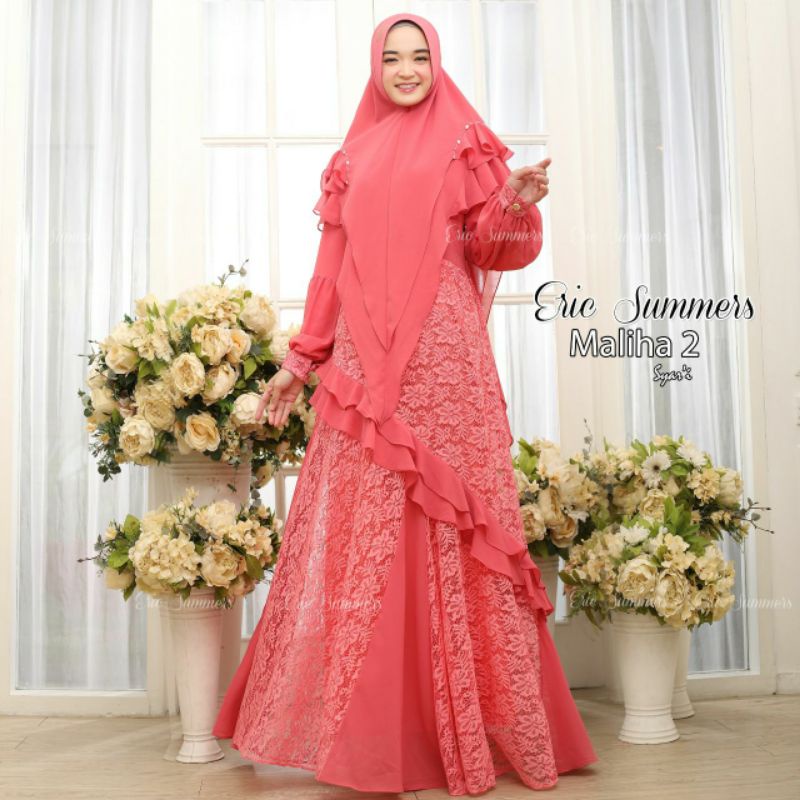 Sale Maliha 2 syari by Eric summer
