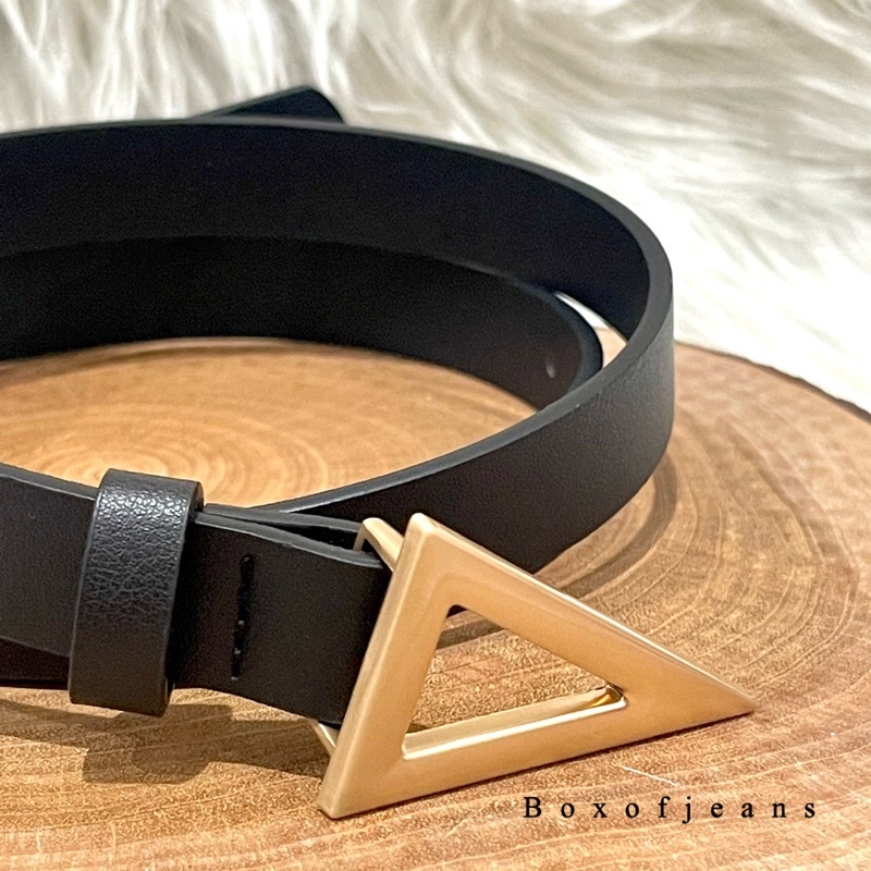 Boxofjeans - PREMIUM BASIC WOMEN BELT / SABUK KULIT WANITA