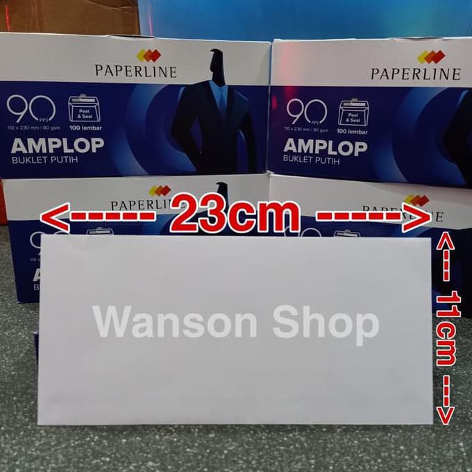 

AMPLOP PAPERLINE 90 POLOS / ENVELOPE 90 PPS POLOS BERGARANSI