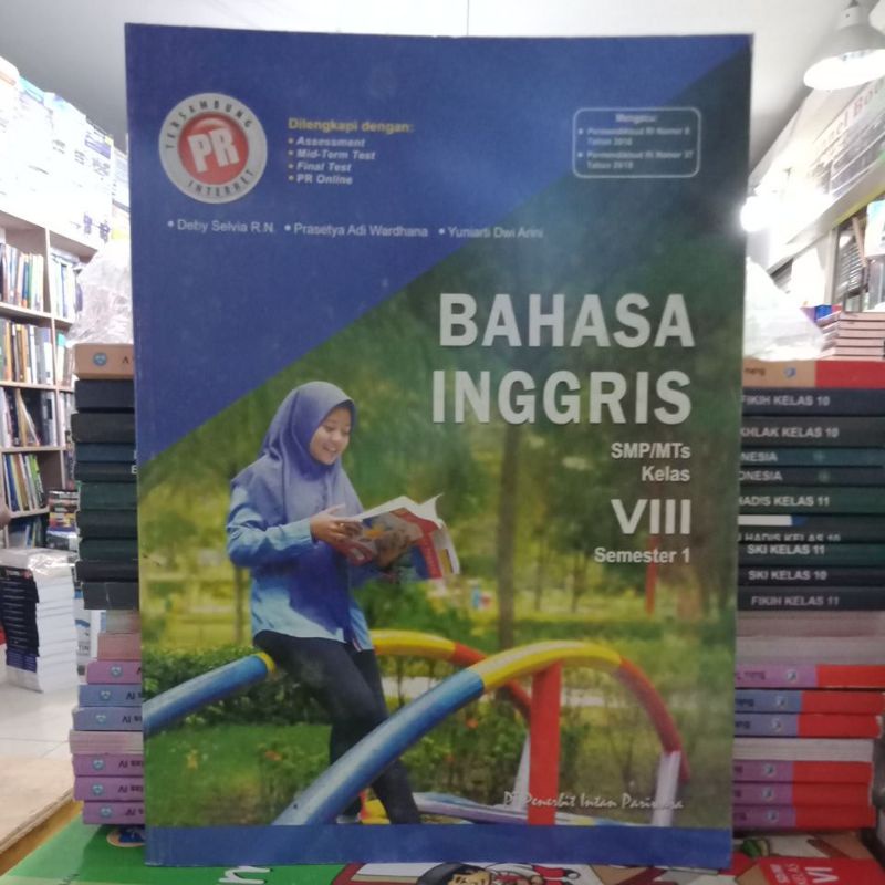 Lks Pr Bahasa Inggris kls 2 SMP semester 1 thn 2019